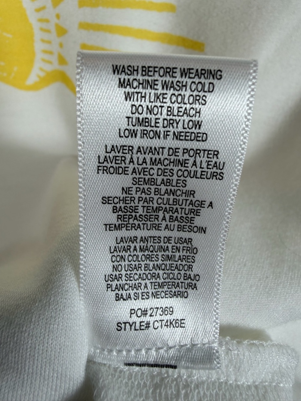 Hiatus Brand White Short Sleeve T-shirt With “Always Shine” On Front. Sz XL. EUC - Picture 11 of 11
